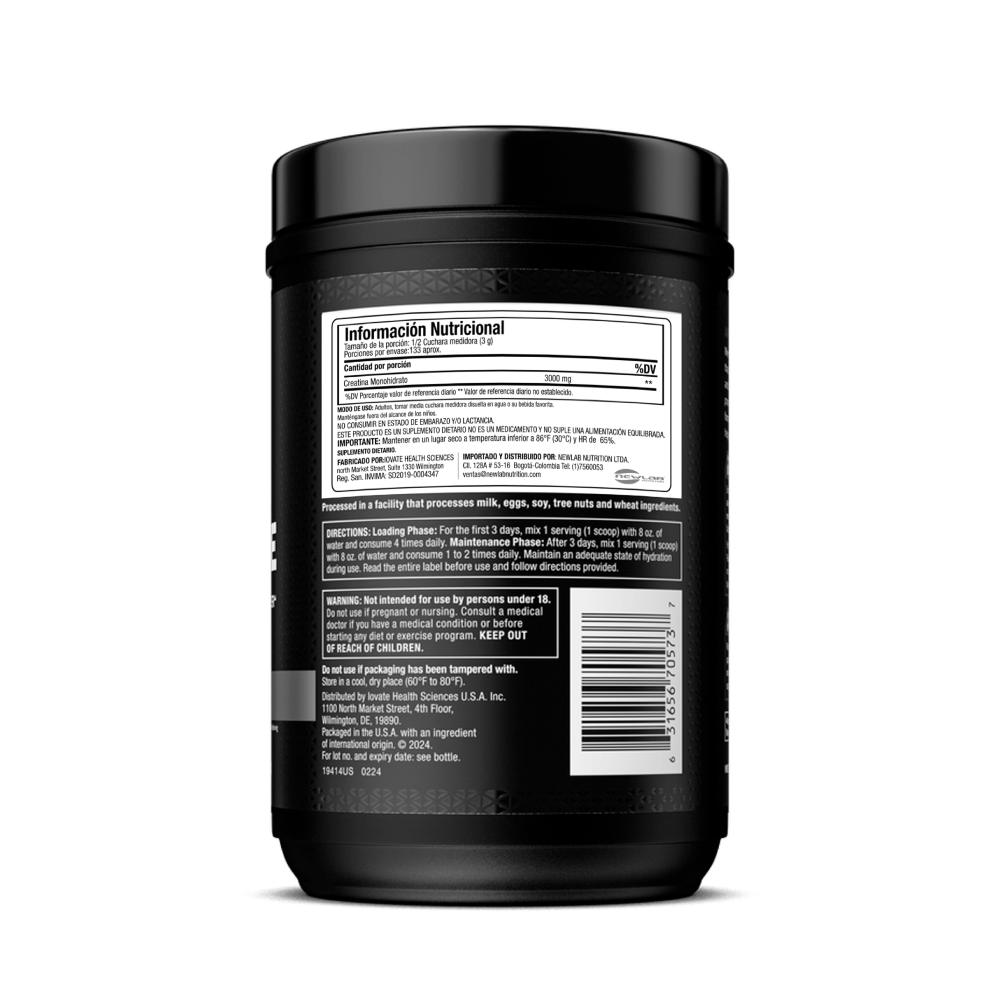 Creatina Platinum MuscleTech 400 g 100% pura