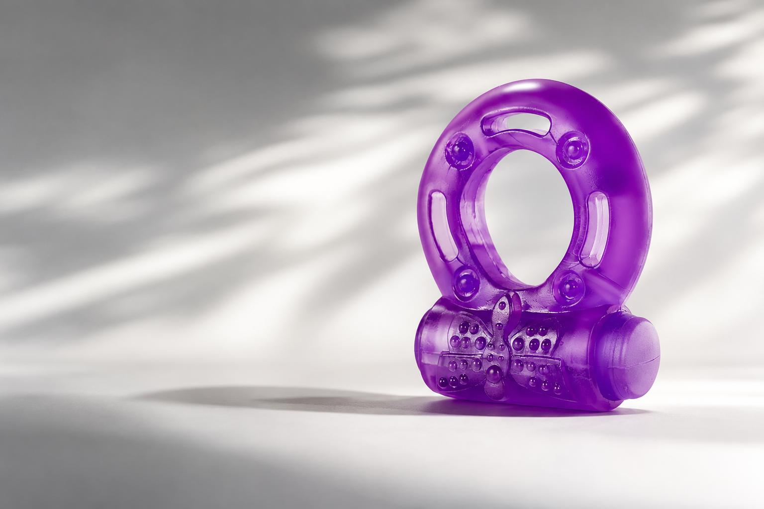Anillo vibrador Pleasuring - empaque con envío discreto