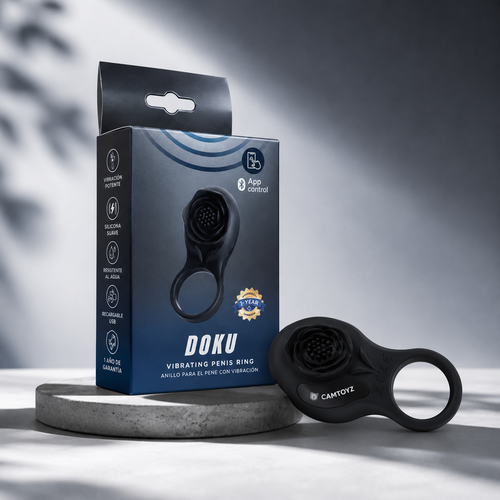 Anillo vibrador Doku Camtoyz - 9 velocidades de vibración