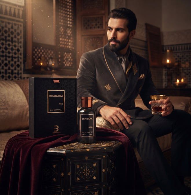 Bharara King Eau de Parfum, fragancia amaderada especiada para hombre