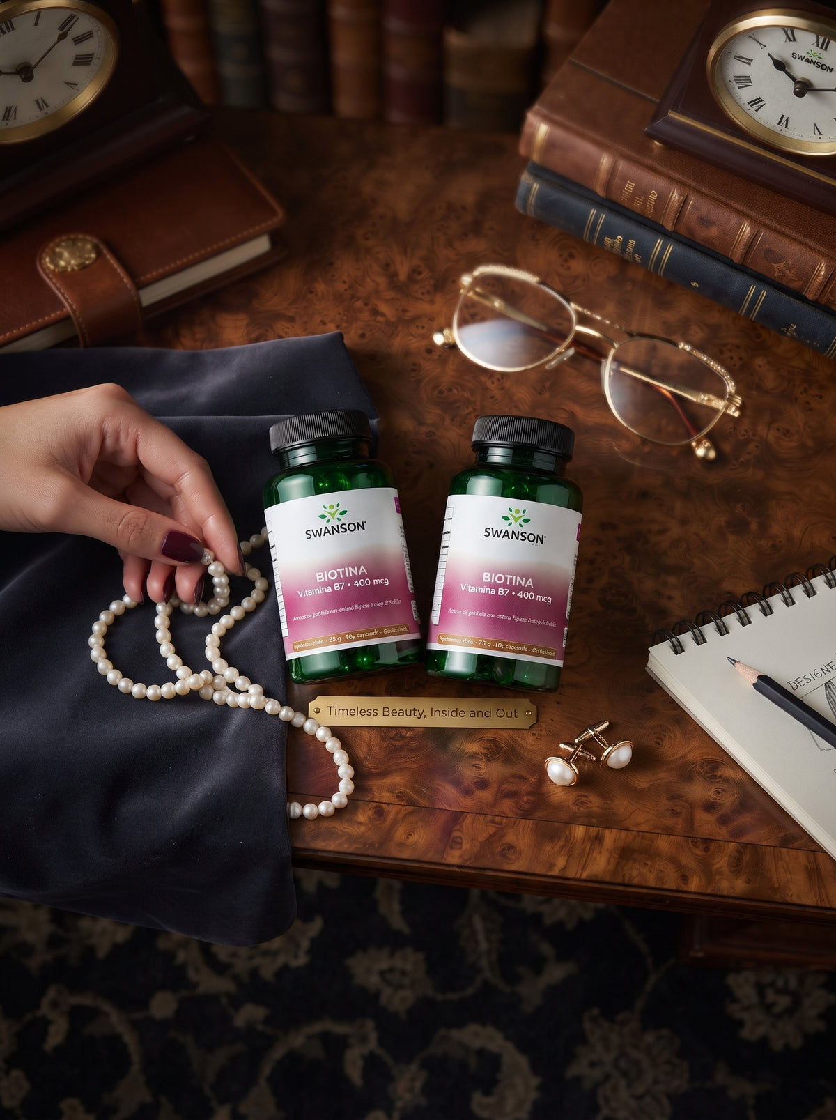 Biotina Swanson 2 Frascos Vital World | Envío Gratis Colombia