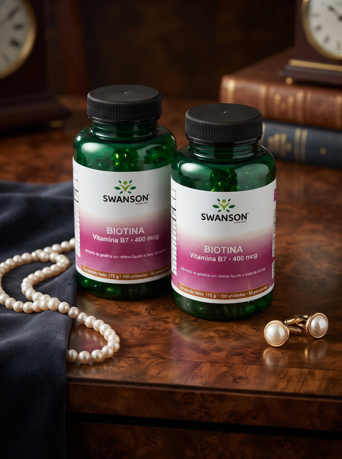 Biotina Swanson 2 Frascos Vital World | Envío Gratis Colombia