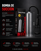 Bomba de vacío para bienestar masculino de 9,4 pulgadas