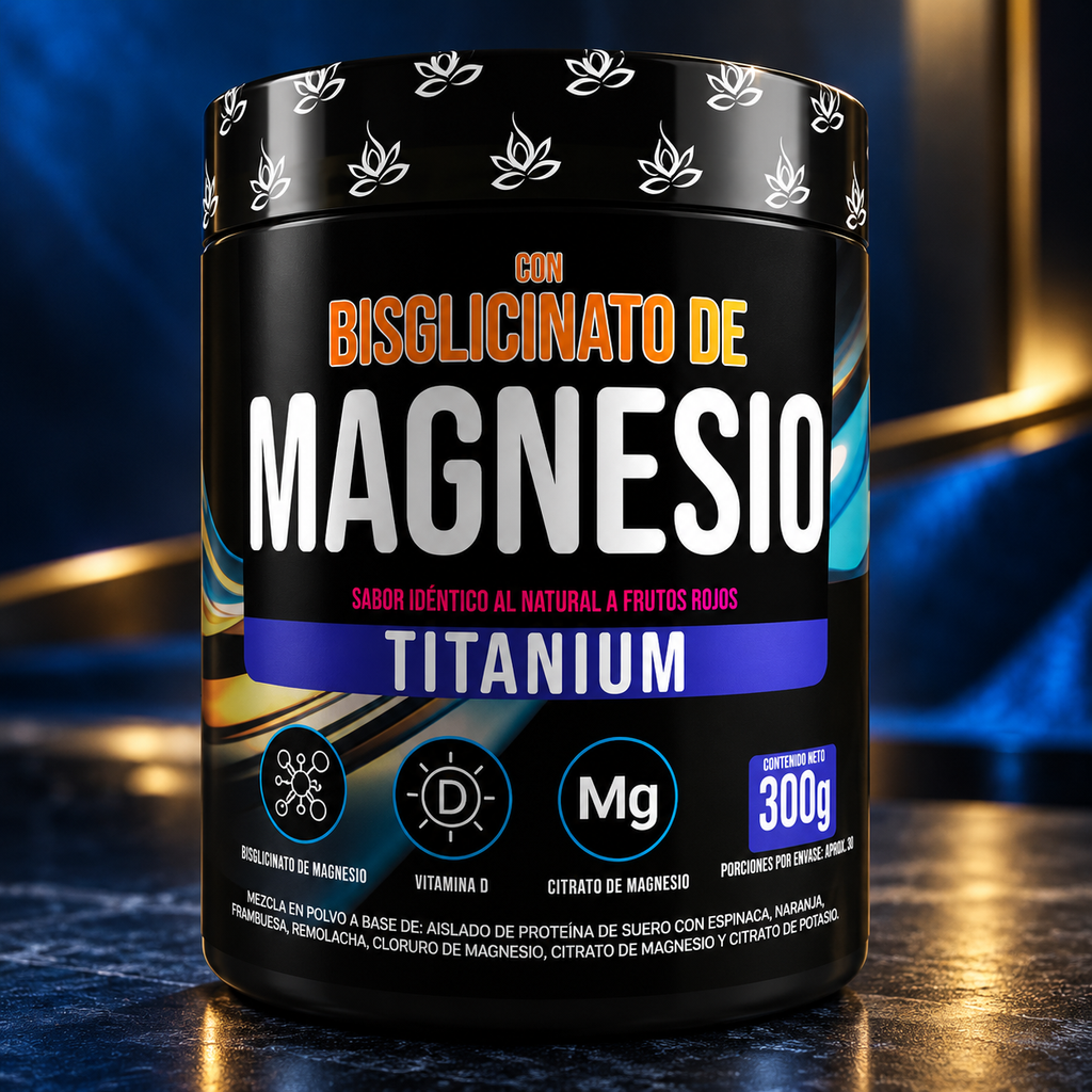 Bisglicinato de Magnesio en Polvo 300 g