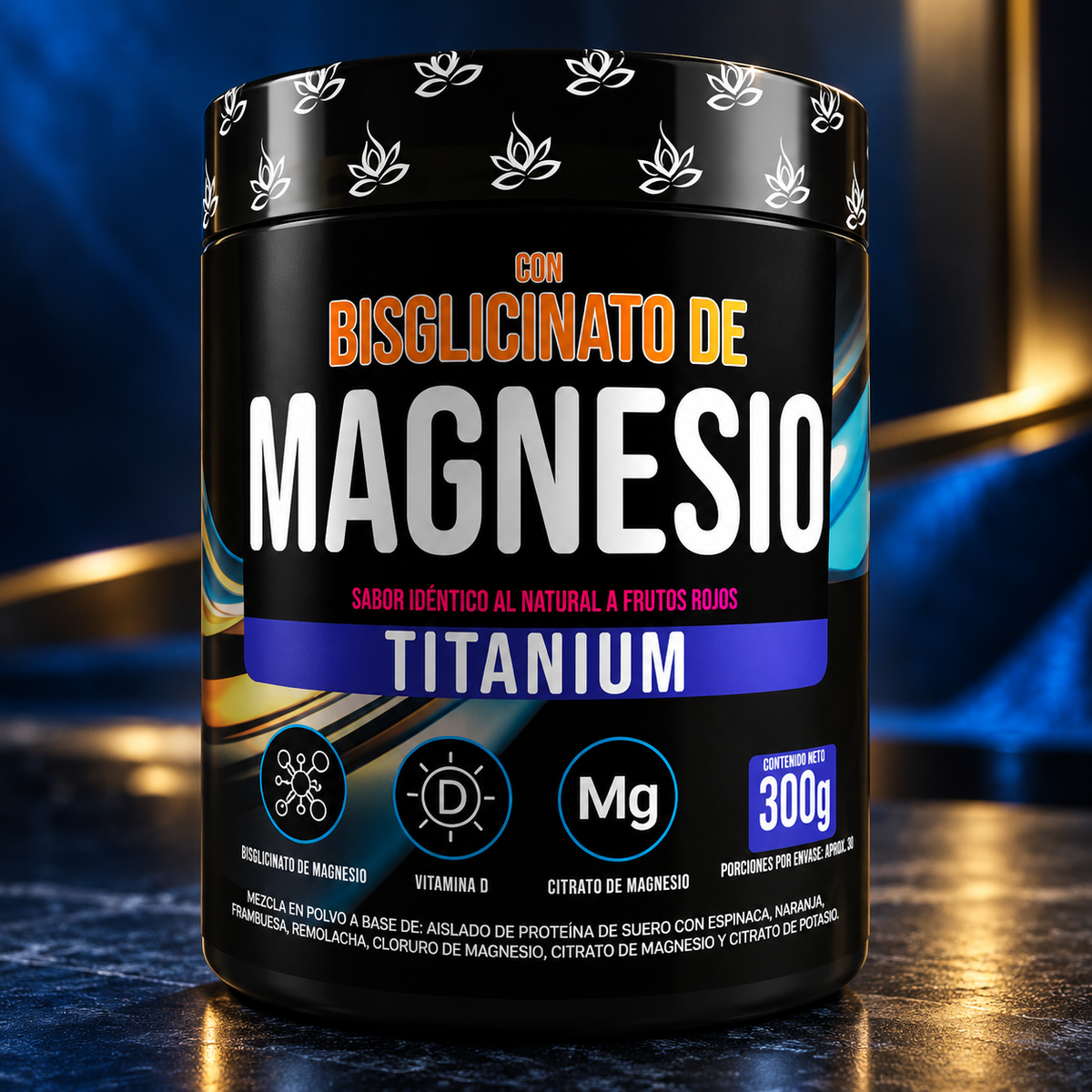 Bisglicinato de Magnesio en Polvo 300 g