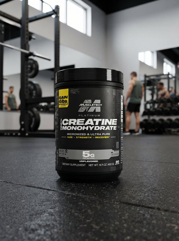 Creatina Platinum MuscleTech 400 g monohidratada micronizada 100% pura