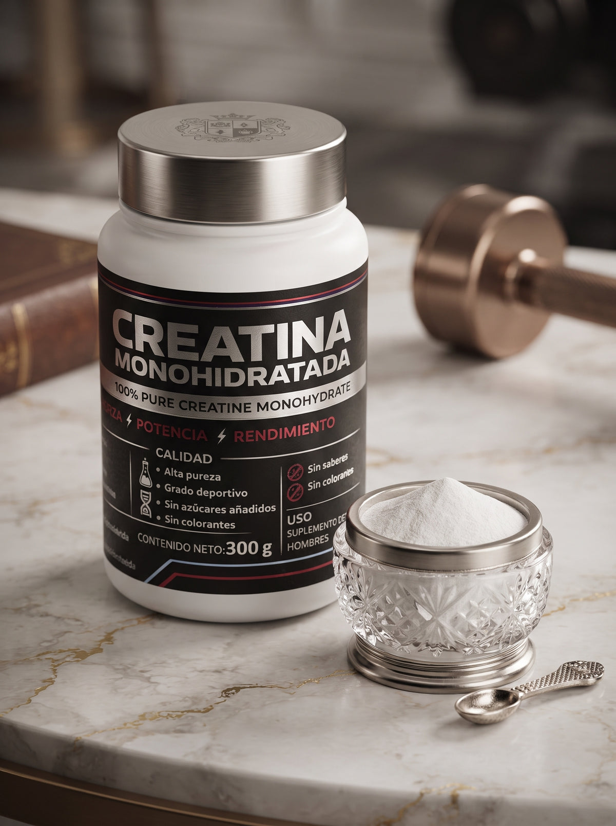 Creatina Monohidratada 300 g en Polvo | Envío Gratis Colombia