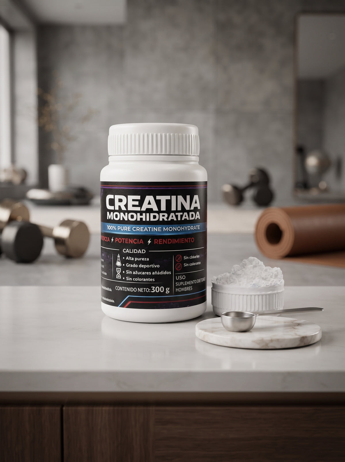 Creatina Monohidratada 300 g en Polvo | Envío Gratis Colombia