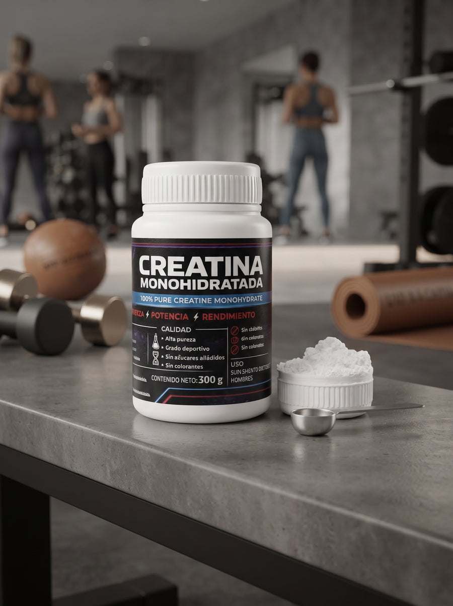 Creatina Monohidratada Pro 300 g Alta Pureza | Envío Gratis Colombia