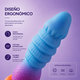 Dildo Splash Nova - detalle de textura y colores