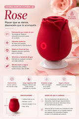 Estimulador de clítoris Rose Waves - empaque con envío discreto