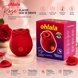 Estimulador de clítoris Rose Waves sin contacto, silicona médica