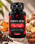 Cúrcuma con pimienta negra 60 gomitas masticables