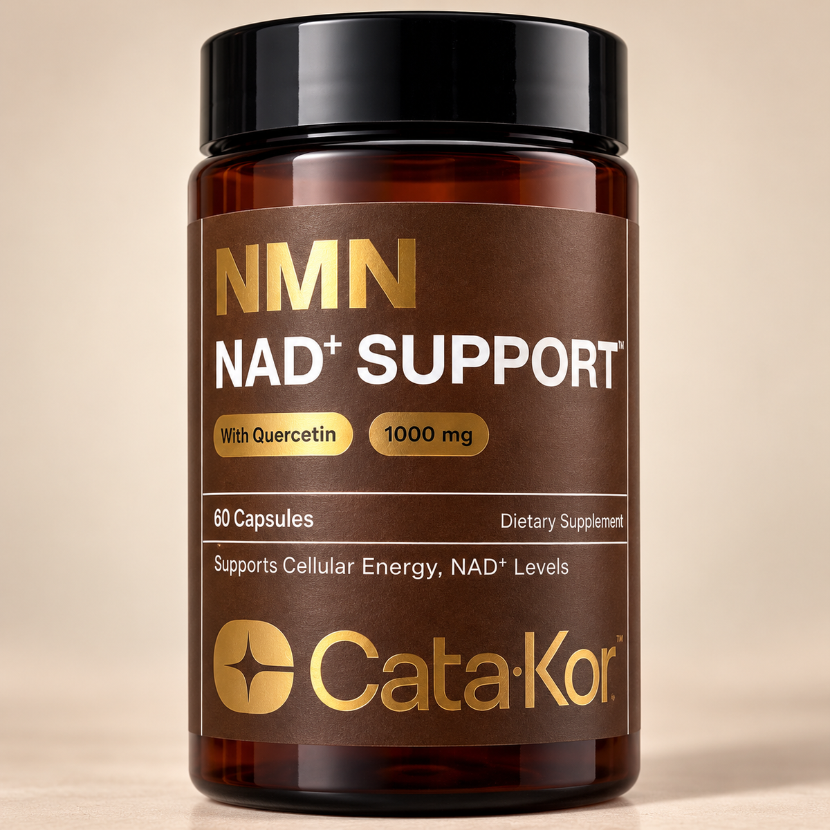 NMN Cata-Kor con TMG, Resveratrol y Quercetina