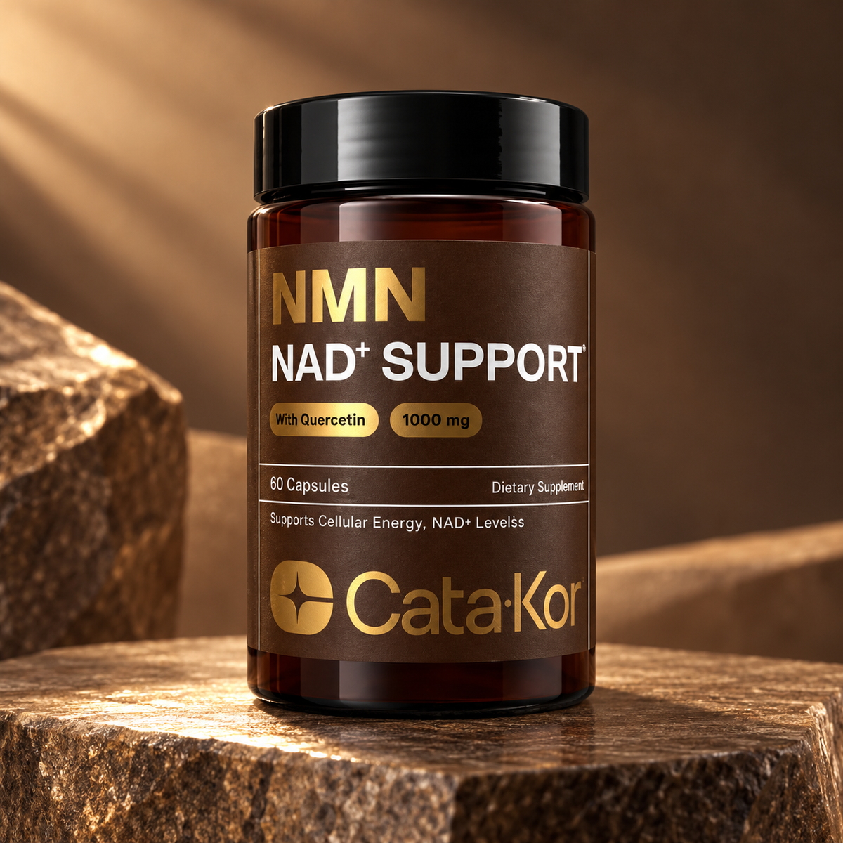 NMN Cata-Kor con TMG, Resveratrol y Quercetina