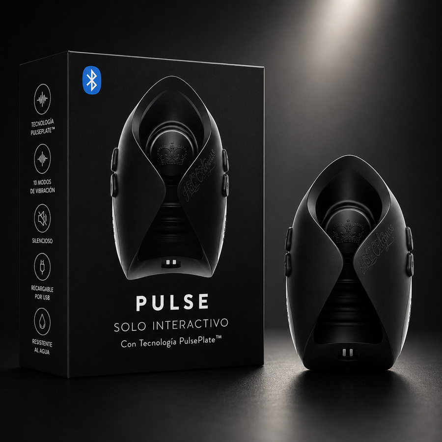 Hot Octopuss Pulse Solo Interactive, estimulador masculino manos libres