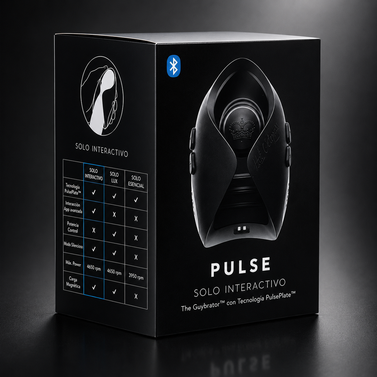 Hot Octopuss Pulse Solo - empaque con envío discreto