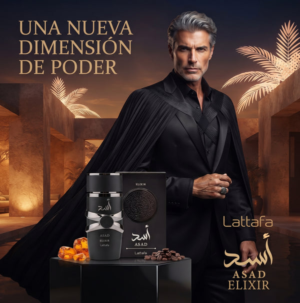 Lattafa Asad Elixir Eau de Parfum Hombre 100 ml | Envío Gratis Colombia