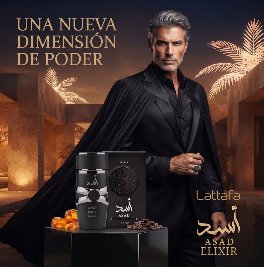 Lattafa Asad Elixir Eau de Parfum Hombre 100 ml | Envío Gratis Colombia