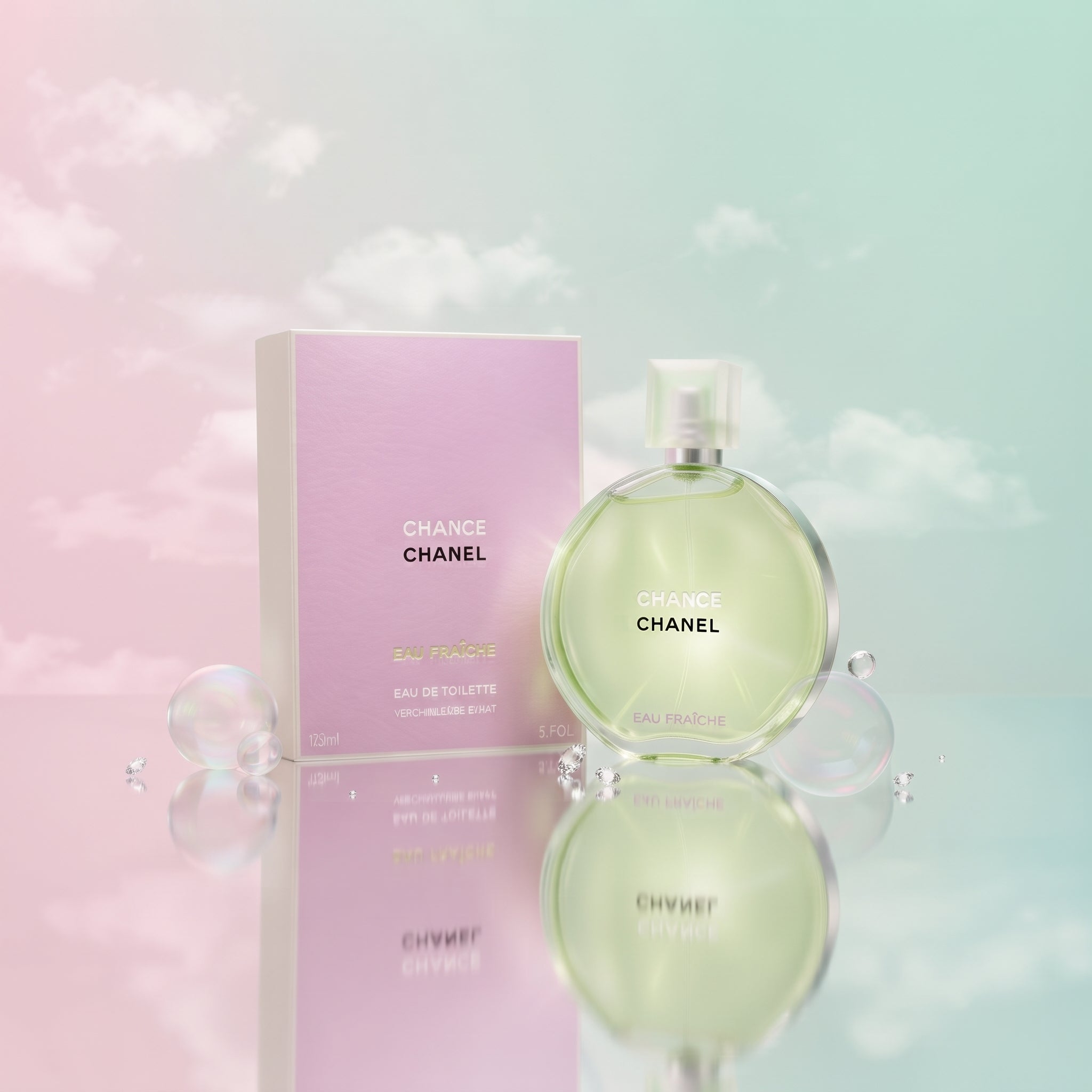 Lottus Azar, eau de parfum cítrica floral de 100 ml con vaporizador