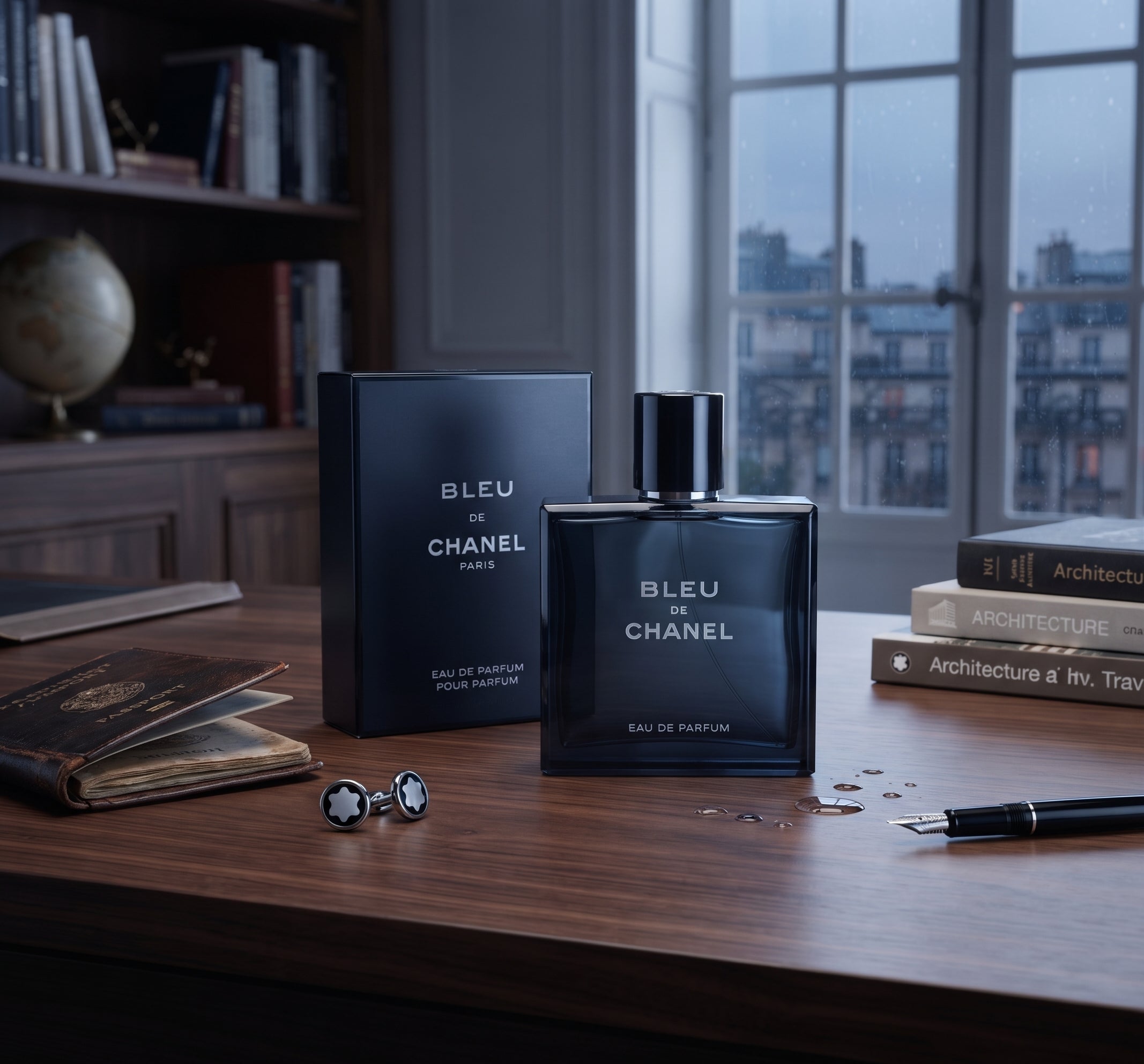 Detalle de Lottus Meridiano, perfume masculino de Lottus Íntimo