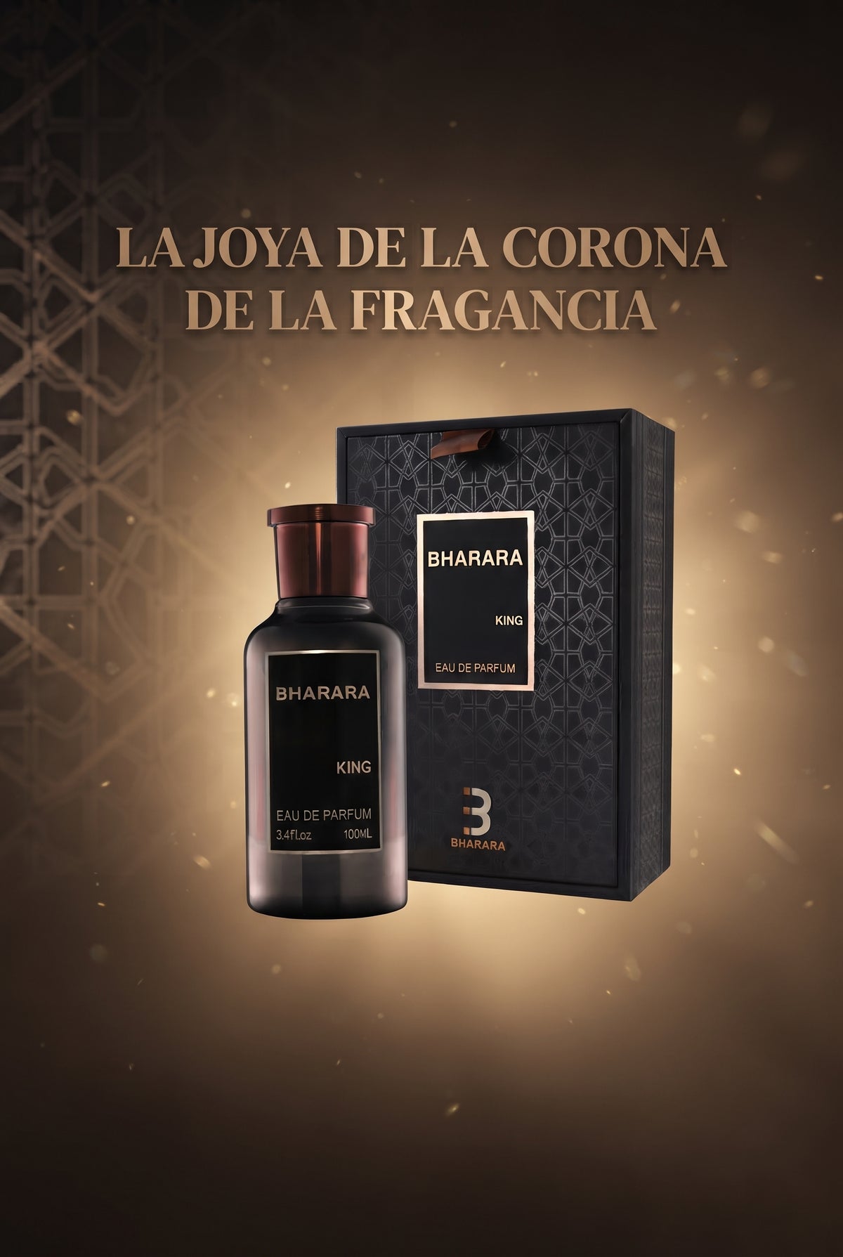 Lottus Soberano, eau de parfum cítrica amaderada unisex de 100 ml con vaporizador