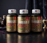 Omega 3 1300 mg x3 Frascos 300 Cápsulas Blandas | Envío Gratis Colombia