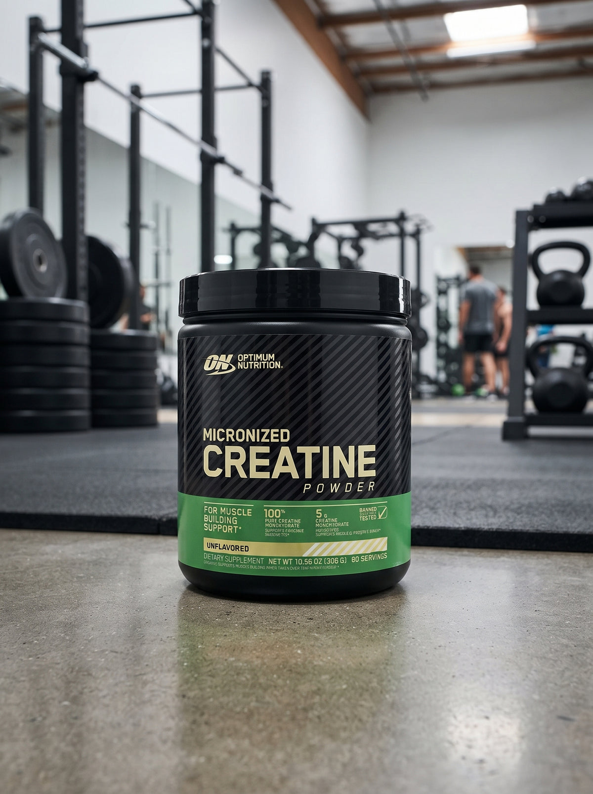 Creatina Micronizada Optimum Nutrition 300 g monohidratada 100% pura