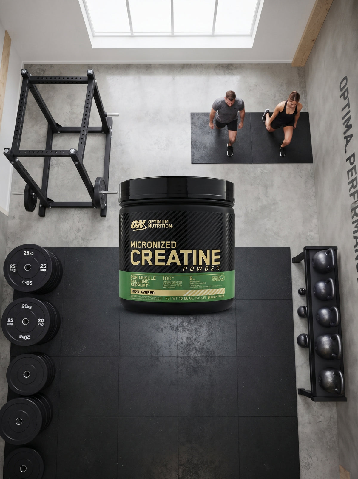 Creatina Micronizada Optimum Nutrition original disponible en Colombia