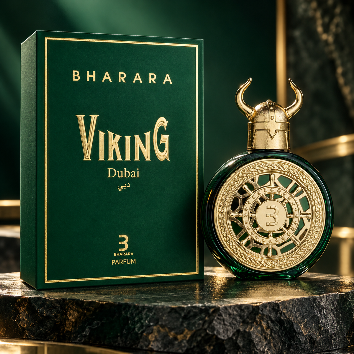 Perfume Inspirado en Viking Dubai — Hombre 100 ml + Estuche Fénix