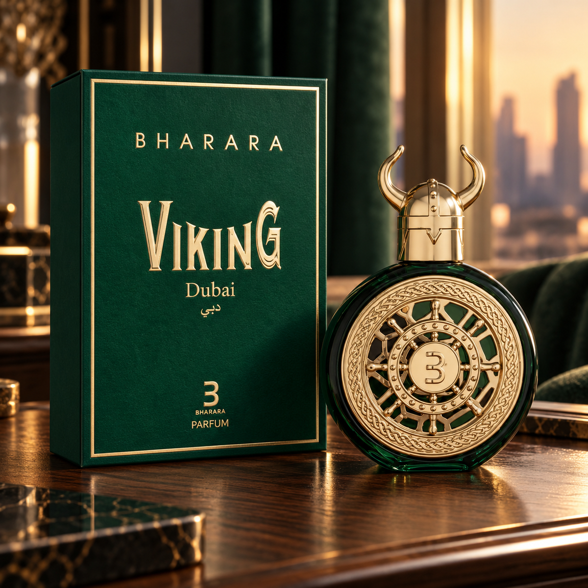 Perfume Inspirado en Viking Dubai — Hombre 100 ml + Estuche Fénix