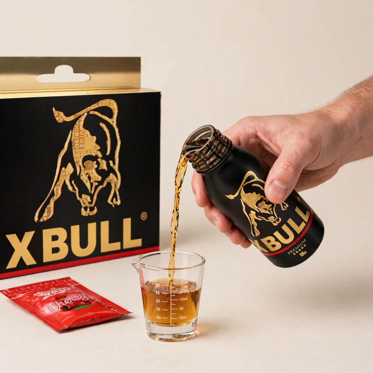 Kit SEX-Bull - detalle de la caja de 5 tabletas