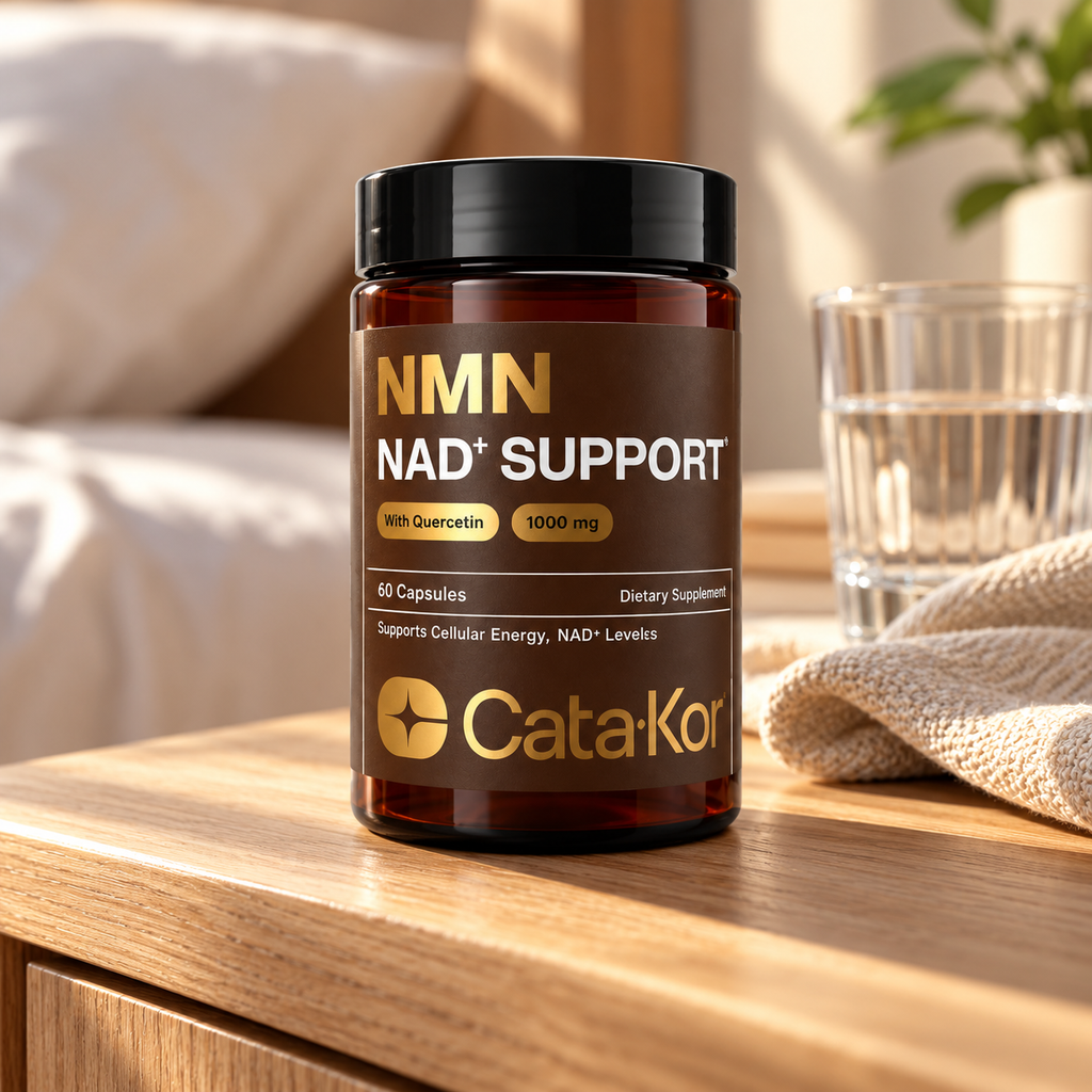 NMN Cata-Kor con TMG, Resveratrol y Quercetina