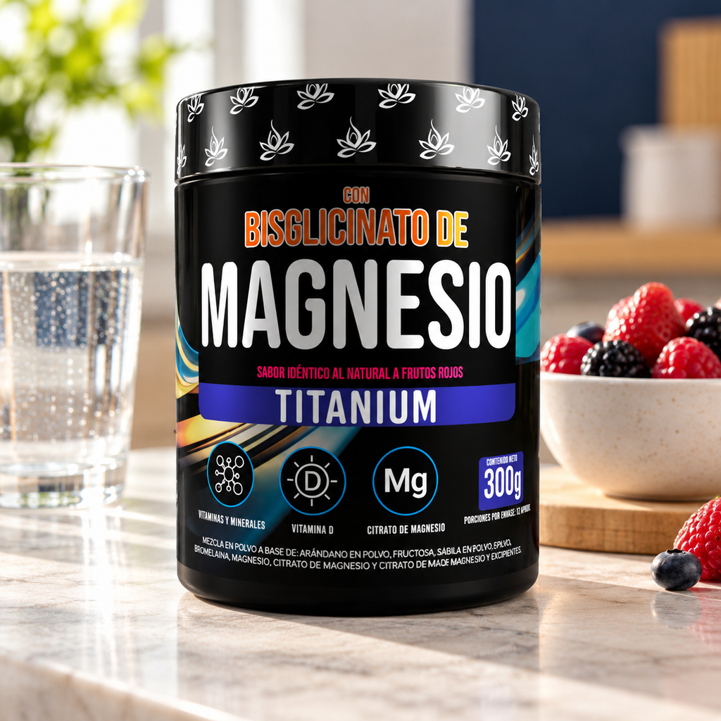 Bisglicinato de Magnesio en Polvo 300 g