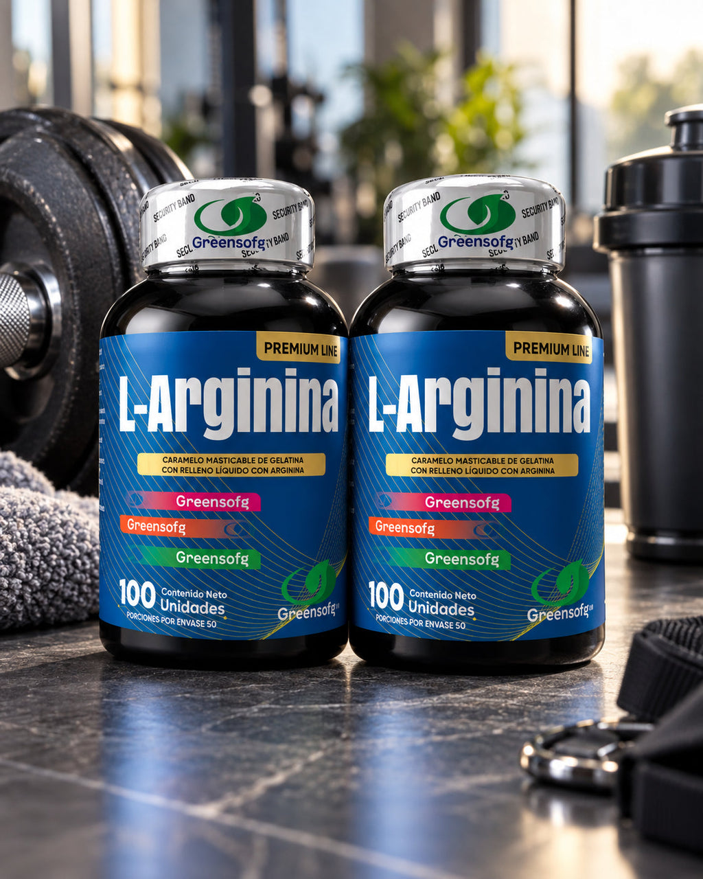 Suplementos L-Arginina en gimnasio