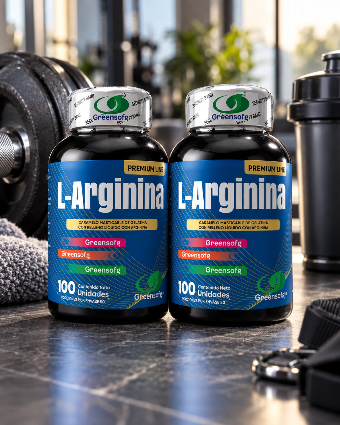 Suplementos L-Arginina en gimnasio