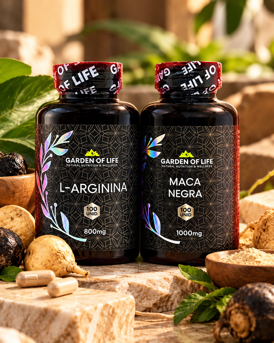 Suplementos naturales en spa orgánico