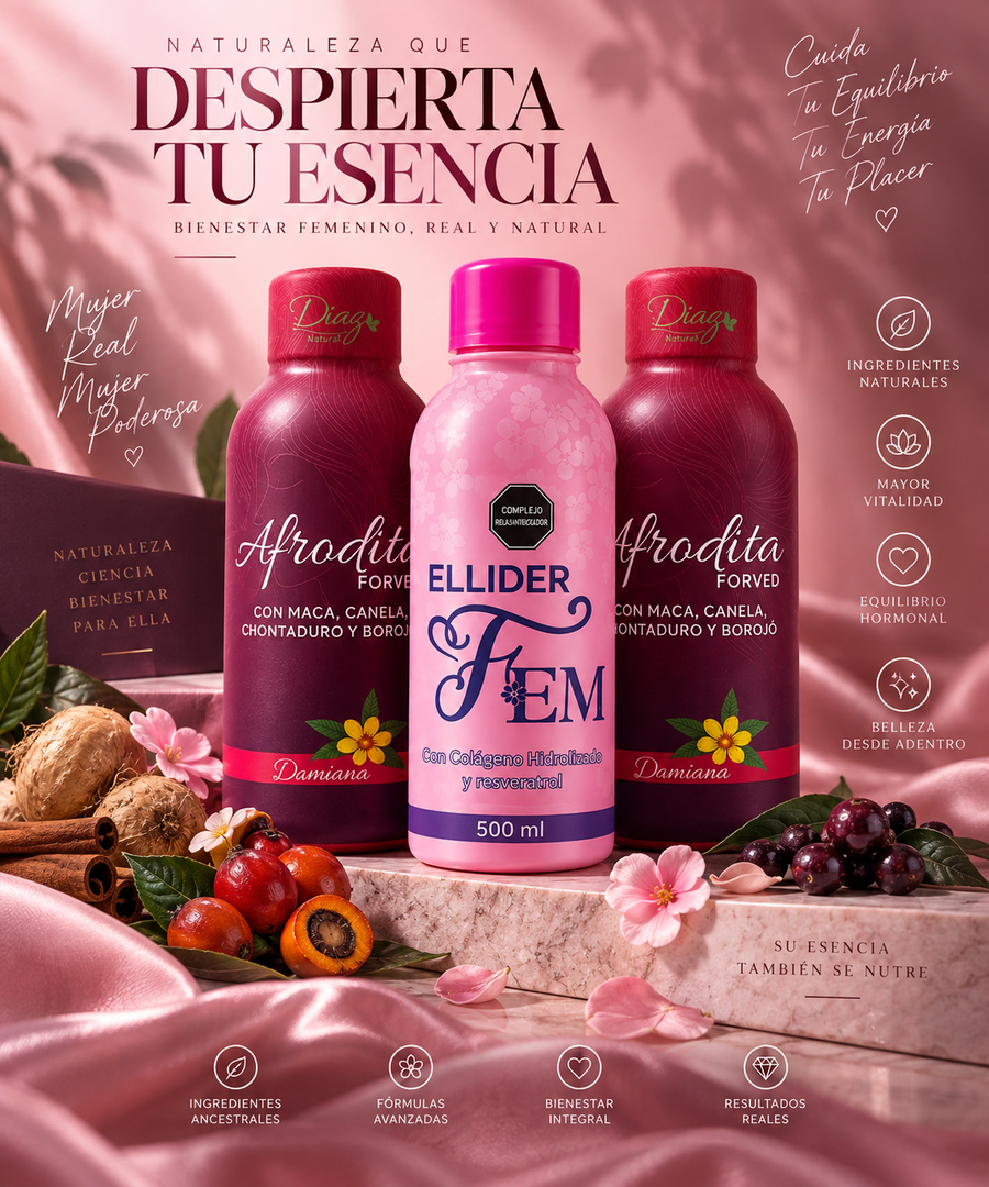 Kit Vitalidad Femenina Premium | Envío Discreto Colombia